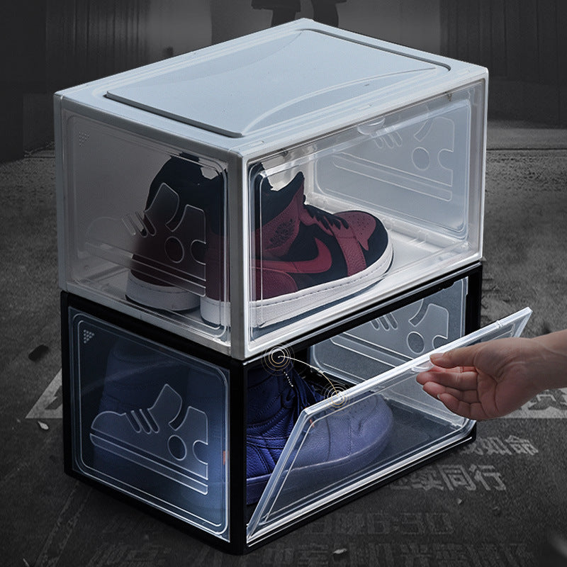 Dust-Proof And Moisture-Proof Transparent Shoe Box For Dormitory