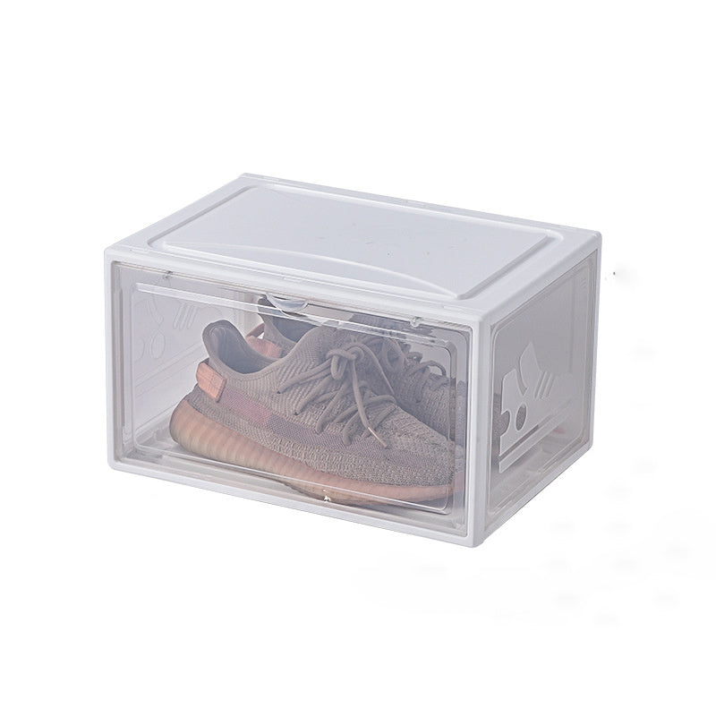 Dust-Proof And Moisture-Proof Transparent Shoe Box For Dormitory