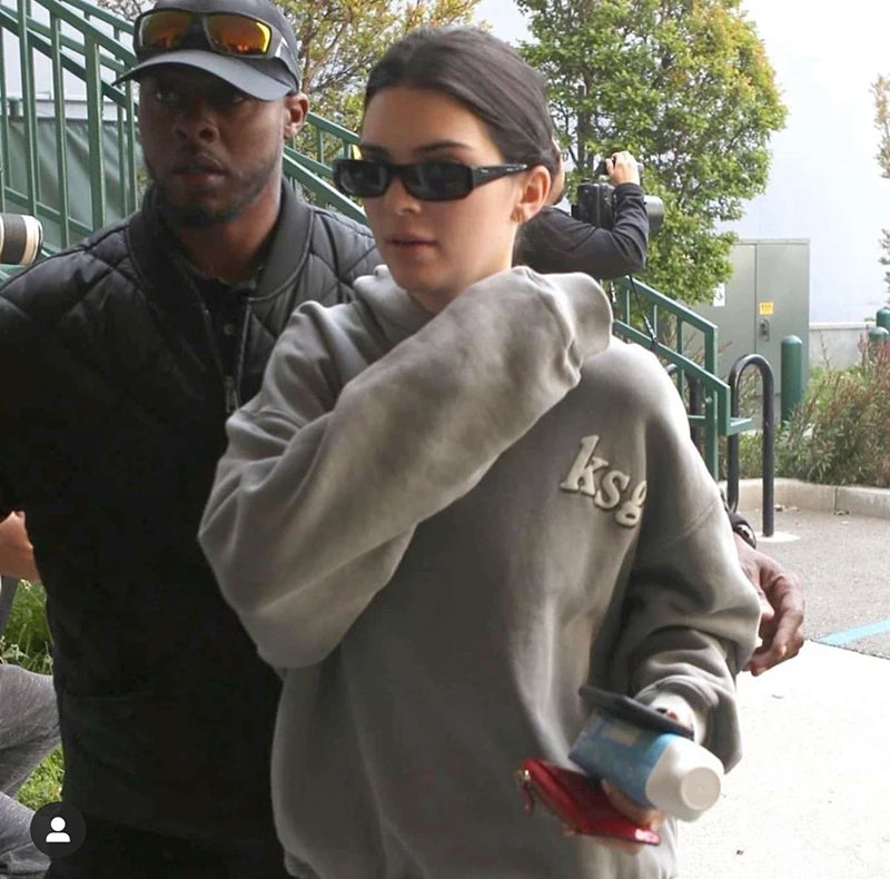 Kanye Oversized Pullover Fleece Hoodies