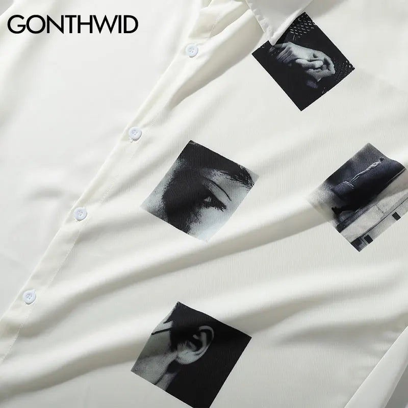 GONTHWID Creative Print Long