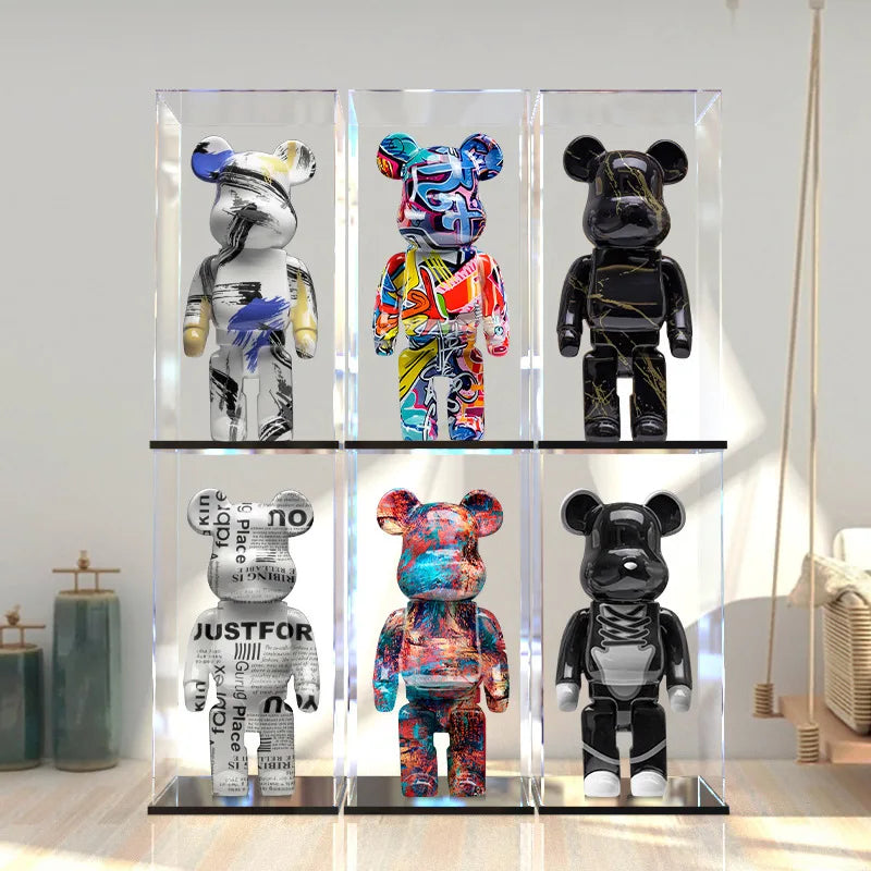 Graffiti Bear Figurine Home Decoration